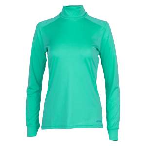 HOT CHILLYS Women's Peach Skins Lagoon Solid T-Neck (HC3054-607)