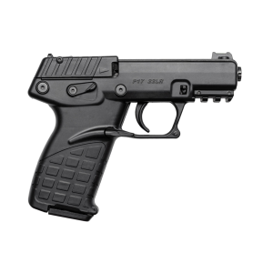 KEL-TEC P17 22LR 3.8in 3 Mag 10rd Single-Action Semi-Automatic Pistol, Matte Black (P17BBLK10)