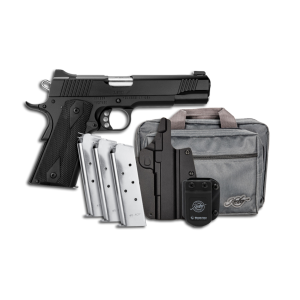 Kimber KIMBER Custom LW 1911 45ACP 5in (3) 7rd Mag Semi-Automatic Pistol w/ Mission First Holster & Range Bag (3700812) - $669.99 at GritrSports