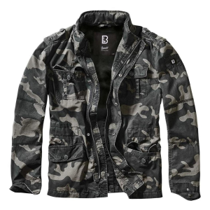 BRANDIT INDIVIDUAL WEAR Men's Military Dark Camo Jacket (3116-12004)