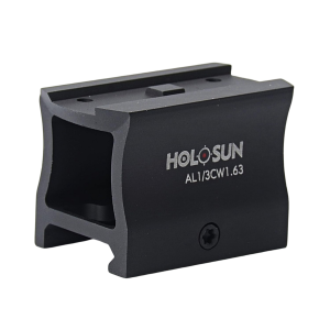 Holosun HOLOSUN 1.63in Lower 1/3 Co-Witness Mount (AL1/3CW1.63) - $39.99 at GritrSports