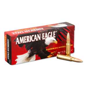 ERAL American Eagle 7.62x39mm 124 Grain FMJ 20 Round Box (A76239A) Ammo