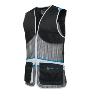 Beretta BERETTA Full Mesh Black & Blue Excell Vest (GT671T1553096C) - $99.00 at GritrSports