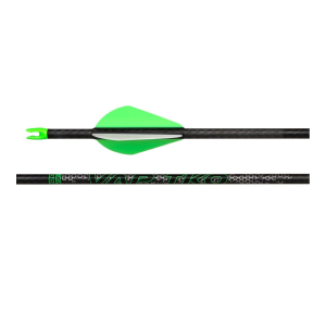 VICTORY ARCHERY VAP TKO Gamer 175 Low Torque Fletched 6-Pack Arrow Shaft (VAPTKAG-175FB-6)
