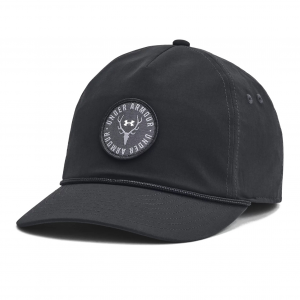 UNDER ARMOUR Men's Hunt Anthracite/Summit White Snapback Cap (1386656-016-OSFM)
