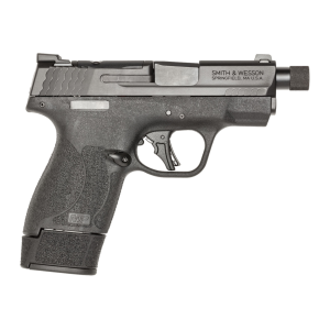 SMITH & WESSON M&P 9 Shield Plus 9mm Luger 3.7in Threaded Barrel With 10rd /13rd /15rd Magazine Black Pistol (14095)