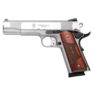 S&W 1911 E Series 45 ACP 5in 8rd Satin Stainless Semi-Automatic Pistol (108482)