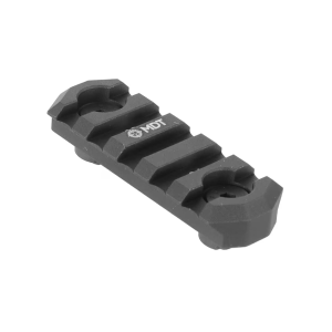 MDT M-LOK 2.5in 5-Slot Black Picatinny Rail (103150-BLK)