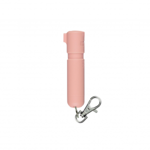 SABRE Mighty Discreet Soft Pink Pepper Spray with Snap Clip Keychain (MD-SP-02)