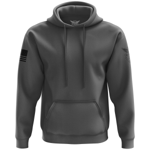 WE THE PEOPLE HOLSTERS Basic Charcoal/Black Hoodie (HOODX-H_0000-K-FL)