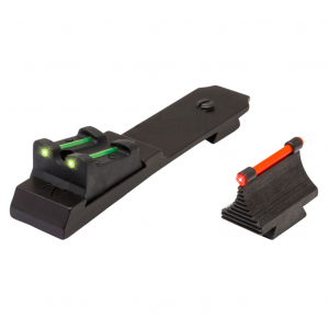 TRUGLO Ruger 10/22 Rifle Fiber Optic Green & Red, Front & Rear Sight (TG111W)