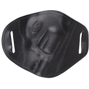 BULLDOG CASES Right Hand Black Belt Slide Holster For Small Frame S&W J/85 (MLB-RS)