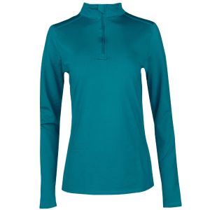 HOT CHILLYS Women's Micro-Elite Chamois Aerial Blue Zip-T (HC9730-127)