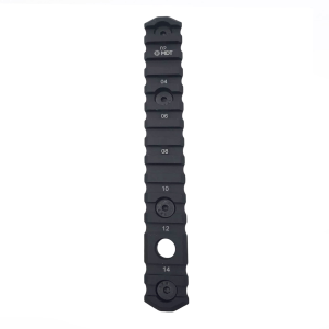 MDT M-LOK 6.5in 14-Slot Black Picatinny Rail (103143-BLK)