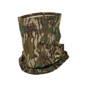 DRAKE Performance Stretch-Fit Mossy Oak Greenleaf Half Mask (OT0027-012)