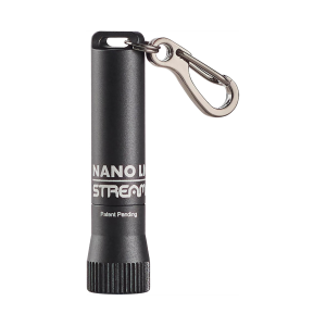 Streamlight STREAMLIGHT Nano Light II 20 Lumens Black Keychain Flashlight (73020) - $12.99 at GritrSports