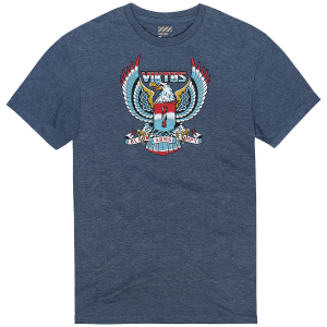 Viktos VIKTOS Men's Wingover Navy Heather Tee (19000) - $20.99 at GritrSports