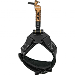 SCOTT ARCHERY Solus Fold-Back Buckle Strap Bow Release (4008FS-BK)