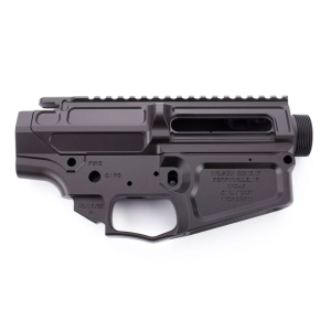 Wilson Combat WILSON COMBAT AR-10 Lightweight Billet Lower/Upper Black Armor-Tuff Matching Receiver Set (TR-LOWUPP-BIL-10-LWB) - $510.99 at GritrSports