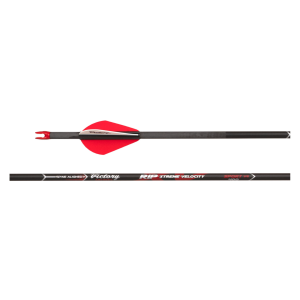 VICTORY ARCHERY RIP Xtreme Velocity Sport 7.7 GPI 6-Pack Fletched Arrow Shaft (RIPXVSB-250FQ-6)