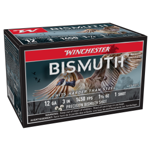 WINCHESTER AMMO 12Ga 3in 15rd #1 Bismuth 1-3/8oz Shotshells (SWB1231XV)