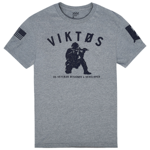Viktos VIKTOS Men's Varsity Ash Heather Tee (18900) - $17.99 at GritrSports