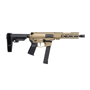 CMMG Banshee FE MkGs 9mm 8in 33rd Coyote Tan Semi-Auto Pistol (99A520F-CT) - Cmmg