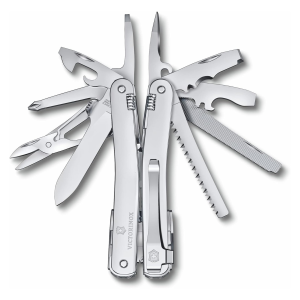 VICTORINOX Silver Swiss Tool Spirit MX Clip (3.0224.MKB1) - Victorinox
