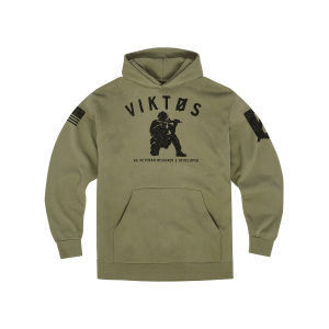 VIKTOS Men's Varsity Olive Heather Hoodie (17112)