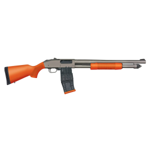 Mossberg MOSSBERG 590M Professional Mag Fed 12Ga 18.5in 10rd Orange Pump-Action Shotgun (50220) - $726.99 at GritrSports