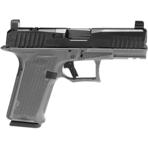 LONE WOLF DISTRIBUTORS Dusk19 9mm 4.02in 15rd Striker Fired Semi-Auto Pistol (LWD-DUSK19-BLK-Gray)