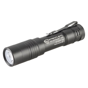 STREAMLIGHT MegaStream USB Black Flashlight with SL-B34 Battery Pack, USB-C Cord and Nylon Holster (66210)