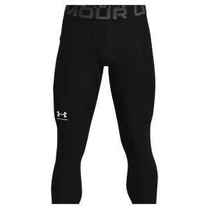 UNDER ARMOUR Men's HeatGear 3/4 Black/White XL Leggings (1361588-001-XL)