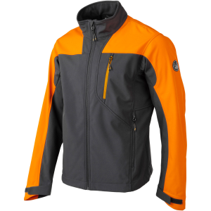 Beretta BERETTA Daybreak Charcoal And Blaze Orange Softshell Jacket (GU385T2447096A) - $189.00 at GritrSports
