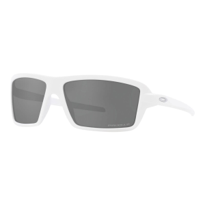 OAKLEY Cables Matte White Frame/ Prizm Black Polarized Lenses Sunglasses (OO9129-1463) - Oakley