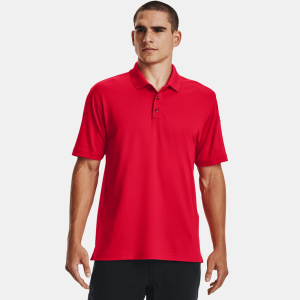 Under Armour UNDER ARMOUR Men's Tactical Performance 2.0 Red Polo (1365382-600) - $28.23 at GritrSports