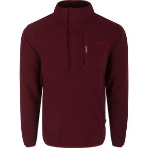 DRAKE Men's Camp Fleece 2.0 Windsor Wine Pullover (DW1083-WWN)
