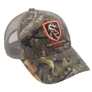 DRAKE Non-Typical Logo Camo Mossy Oak Country Roots Mesh Back Cap (DNT8000-039) - Drake