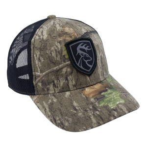 DRAKE Non-Typical Logo Mesh-Back Patch Mossy Oak Country Roots Cap (DNT8015-039) - Drake