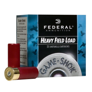 FEDERAL Game-Shok 12 Gauge 2.75in #7.5 Lead Ammo, 25 Round Box (H12675)