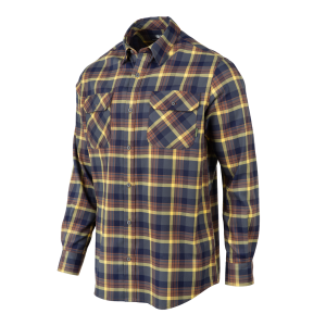 Beretta BERETTA Men's Cadet Beige/Blue Check Flannel Shirt (LU991T243508E9) - $44.99 at GritrSports