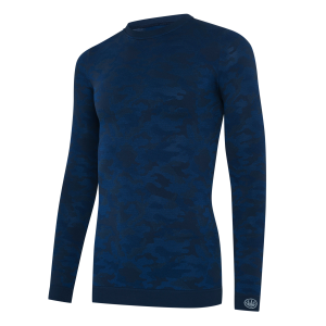 BERETTA Women's LeSaut Blue Camouflage Sweater (TS722T226705D1) - Beretta