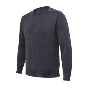 BERETTA Men's Wilton Tech Crewneck Ebony Sweater (PU671T235509OR) - Beretta