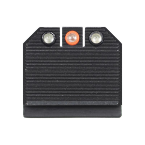 Night Fision Glock 43/43X Stealth Night Sight Set w/ RMRcc Orange Front Ring