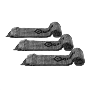 GRITR Gun Socks for Rifles & Shotguns, 3 Pack, Gray - Gritr