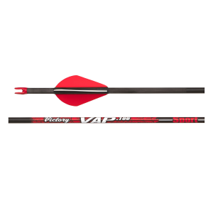 VICTORY ARCHERY VAP Sport 500 6-Pack Fletched Arrow Shaft (VAPS-500FQ-6)