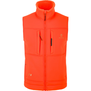 DRAKE Midweight Nova Silencer Blaze Orange Vest with Agion Active X2 (DNT0020-BLZ) - Drake