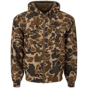 DRAKE MST Waterproof Old School Full Zip Hoodie (DW2780-016) - Drake