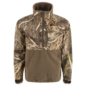 DRAKE Men's MST CommandXT Eqwader Half Zip Habitat Jacket (DW0131-022)