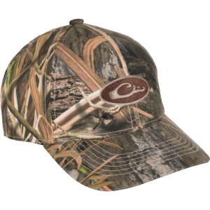 DRAKE Youth Camo Mossy Oak Shadow Grass Habitat OSFM Waterproof Cap (DW2990-022)